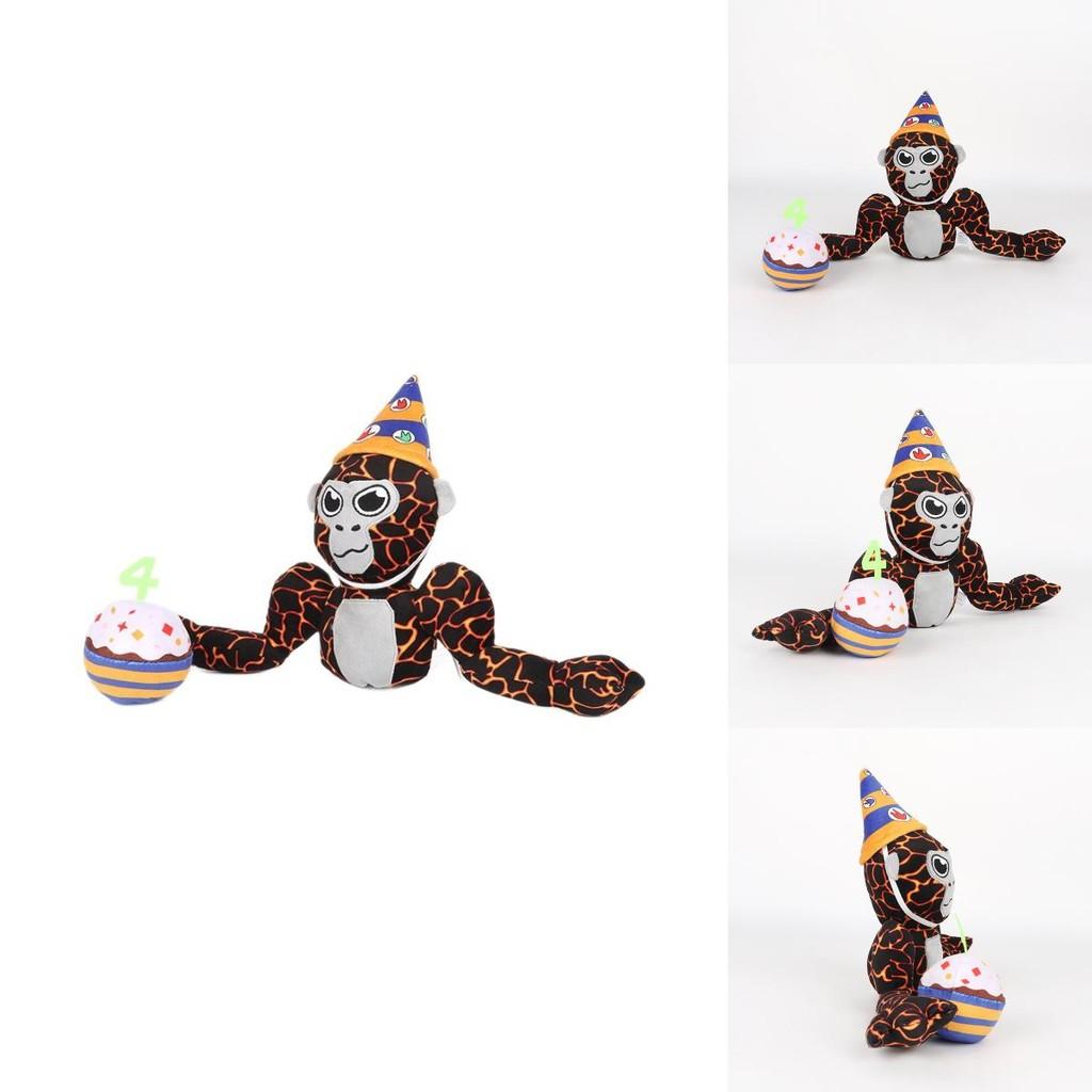 Gorilla Tag Monke Plush Soft Toy With Short Plush Material For Birthday Present