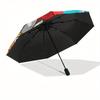 1pc Sprunki-Rainbow Themed High-quality Umbrella,Automatic Opening and Closing Umbrella,Multi-functional Umbrella G0811286