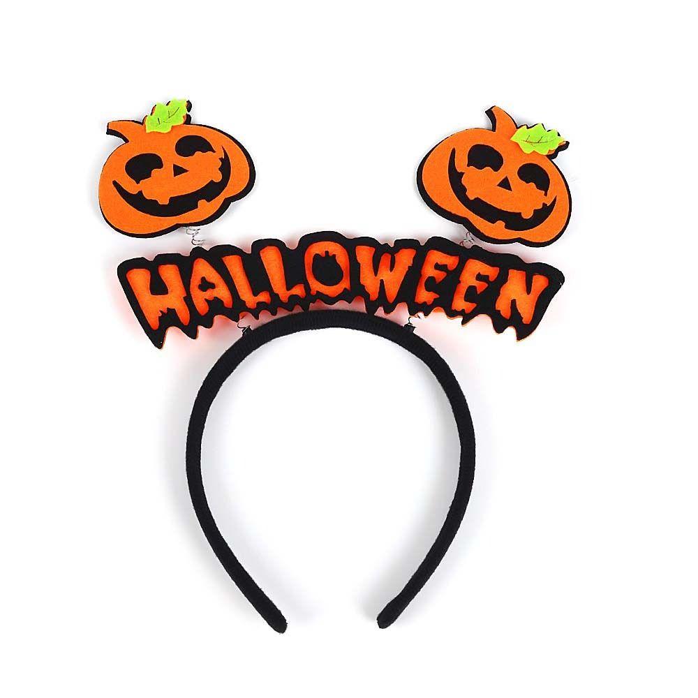 Летучие мыши Хэллоуин повязка на голову DIY аксессуары для волос паутина повязка на голову тыква повязки для волос фестиваль