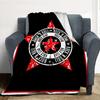 Rock Star Flannel Blanket Throw Blanket Soft Warm Sofa Bed Camping Home Decor Unique Christmas Gift C9262083