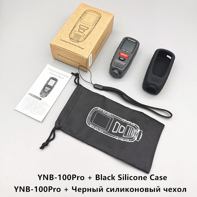 Yunombo 2025 Новый выпуск YNB-100Pro Fe nFe Fe+Zn Мини-измеритель толщины пленки Измеритель толщины покрытия Тестер толщины автомобильной краски