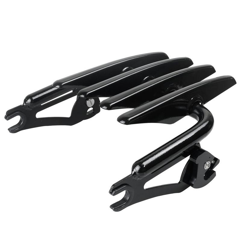 Black Stealth Luggage Rack for Harley Electra Street Glide Road King FLHX FLHT Ultra Limited 2009-2024 Motorcycle Accessories