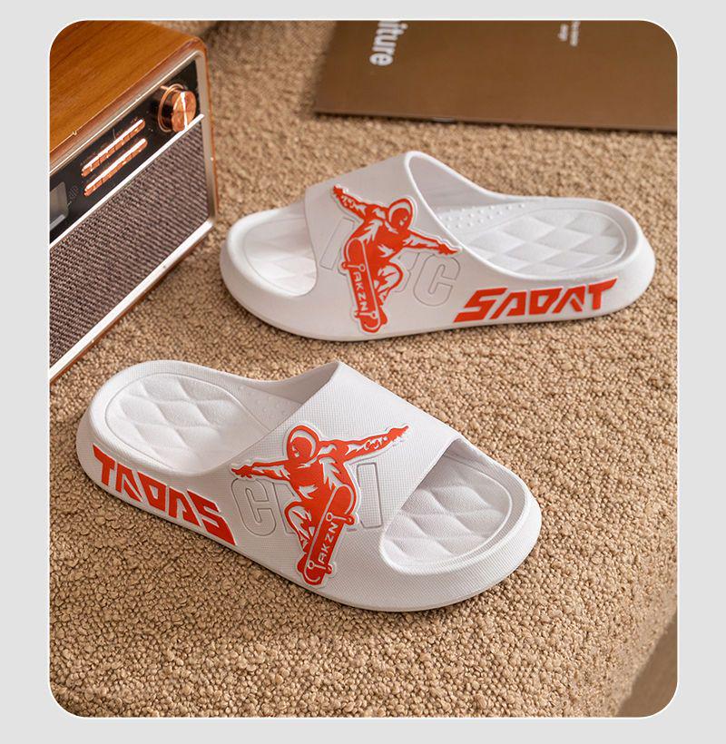 Детские летние нескользящие тапочки для мальчиков и девочек, возраст 6-12 лет, для дома и ванной
