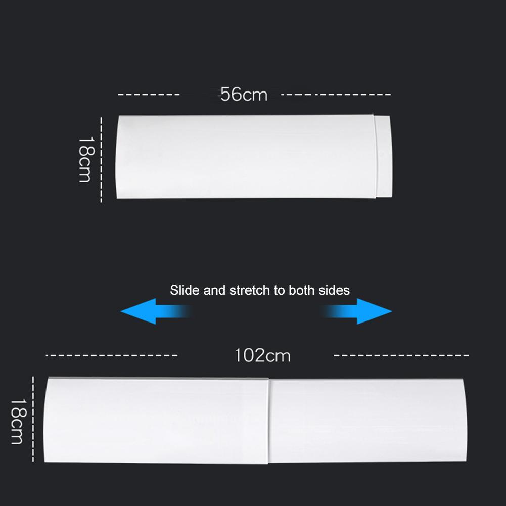 Retractable Air-Conditioner Deflector Adjustables Anti Direct Blowing Cold Wind Baffles for Home