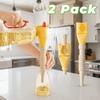 2PCS Wide-mouth Extendable Kitchen Funnel Telescopic Hose Sauce Dispensing Funnel  Home