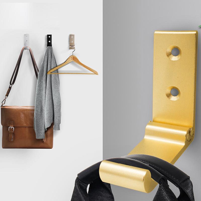Складные крючки Настенные двери Одежда Пальто Шляпа Сумки Вешалки из алюминиевого сплава Кухня Ванная комната Нержавеющие крючки для полотенец Складной одинарный крючок