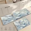 Роскошный мраморный узор, нескользящий коврик для ванной, впитывающий коврик для унитаза, коврик для двери в спальню, коврик для ванной комнаты, коврики для кухни