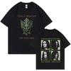 Rock Band Type O Negative Зеленые Унисекс Графические Футболки Готический Метал Оверсайз Футболки Унисекс Женская Мода Винтажная Футболка