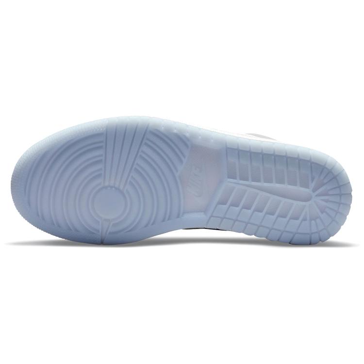 Jordan Air Jordan 1 Винтажные Баскетбольные Кроссовки Женские Низкие Серый/Белый DC0774-105(Команда56-)