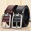 Belt Men'S Premium Retro Leather Belt Extended Size 150Cm Two-Layer Cowhide Belt