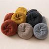 Thicken Thigh High Socks Women Solid Long Stockings Warm Wool High