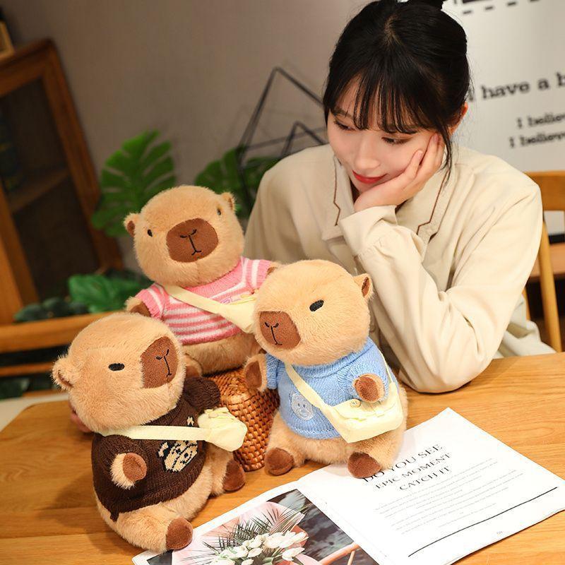 Популярная плюшевая кукла Kapi Bala Doll, одетая в капибару, милая кукла, подарок на тряпичную куклу