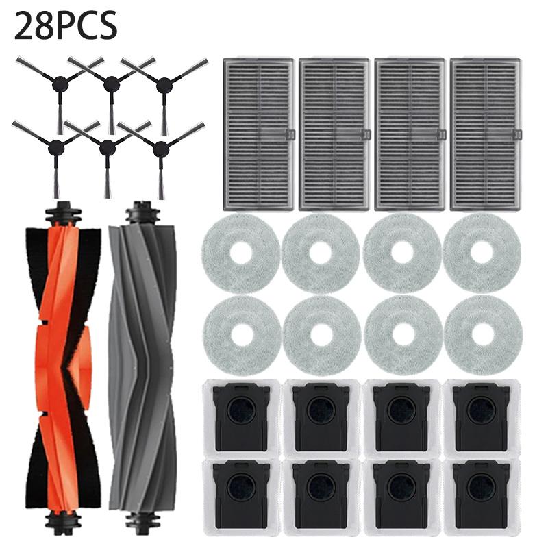 Для Dreame L10S Pro Ultra Heat, X30 Ultra, X30 Pro Plus Запчасти Аксессуары Щетка Фильтр Тряпка для швабры Пылесборники