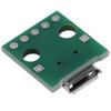10 шт. Адаптер Micro USB на DIP 5-контактный разъем-розетка Плата-конвертер для печатной платы