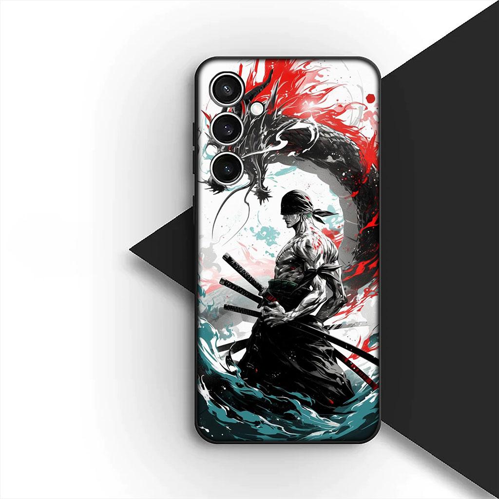 One Luffy Pieces Roronoa Zoro Phone Cover for Motorola Moto G86 G57 E14 E15 G14 G34 G35 G84 G24 A54 G15 Power E22 Soft Case