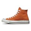Converse Кеды Chuck 70 Chuck Hi Удобные Модные Высокие Холщовые Обувь Унисекс Оранжево-Белые