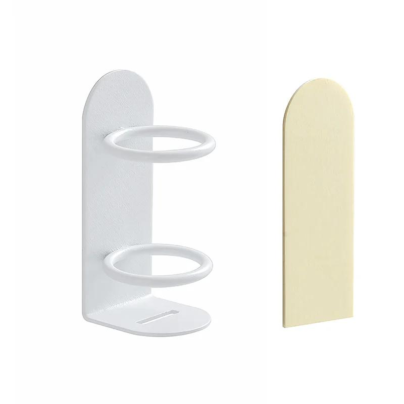 Настенный держатель для электрической зубной щетки, металлический держатель для зубной щетки, держатель для бритвы, полка, экономящая место, аксессуары для ванной комнаты Ecoco uv