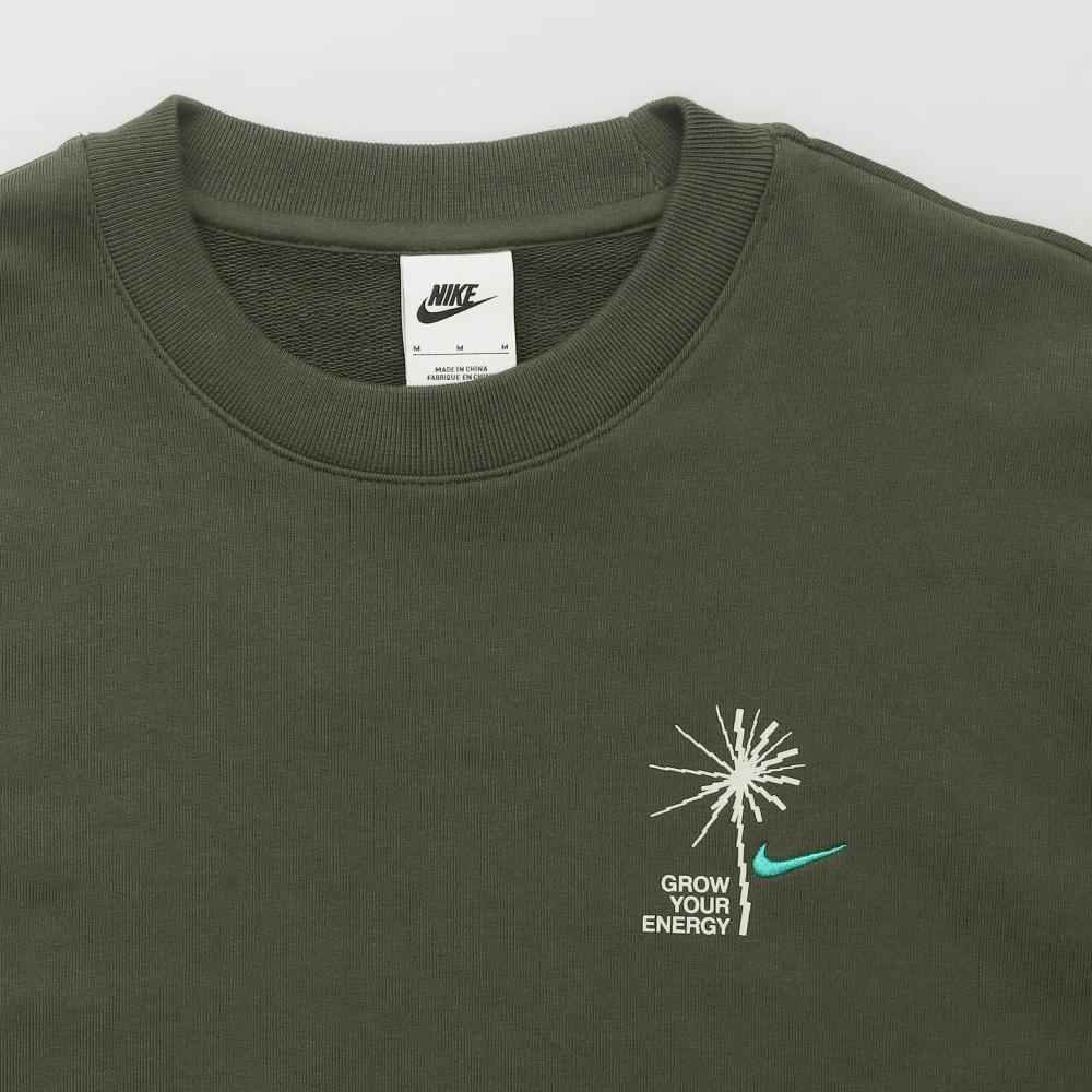 Nike Sportswear Sweatshirt Men's Khaki Green (Unisex) Sweatshirts FV8457 325