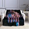 Idol Blanket Blackpink Group Pink 3d Digital Print Flannel Supplies Blanket