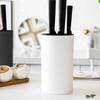 1PC Multi-functional Knife Holder Block Rack Stand Plastic Cooking Utensils Tools Organizer