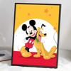 Full Round Diamond Painting Mickey and The Puppy Art Rhinestone Picture Mosaic DIY 5D Cross Stitch Embroidery Home Decoration