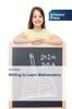 Книга Writing To Learn Mathematics