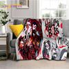 2025 H-Helluva Boss Blitzo Cartoon Soft Blanket, Soft Throw Blanket для дома, спальни, кровати, дивана, пикника, дорожного чехла, подарка ребенку
