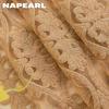 1 шт. NAPEARL, жаккардовые шторы в европейском стиле, коричневые тюлевые шторы для гостиной, спальни, домашний декор
