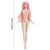 32см Кукла Супермодель Обнаженная Подвижные Суставы 1/6 BJD DIY Игрушка для Переодевания Белая Кожа с Волосами Фигурка Тело Игра в Переодевание