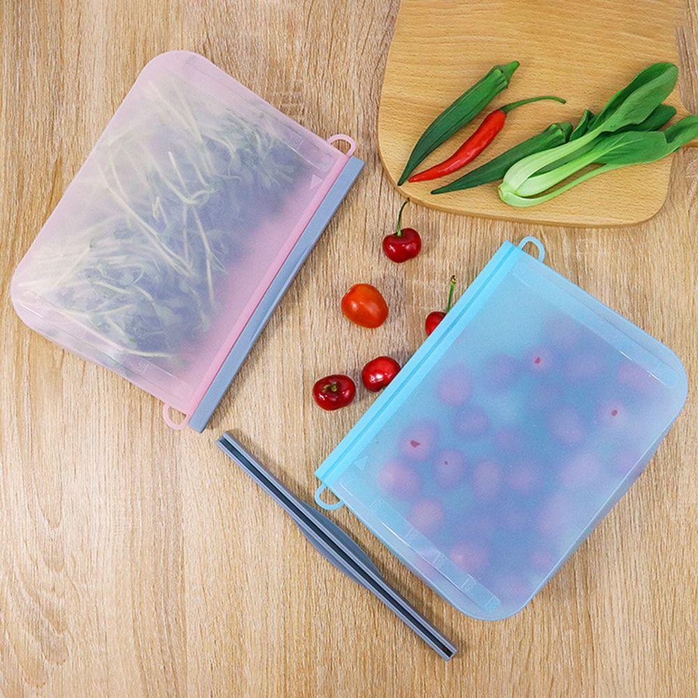 Reusable Food Storage Container Microwave Dishwasher Safe Kitchen Fresh Bag Meal Prep