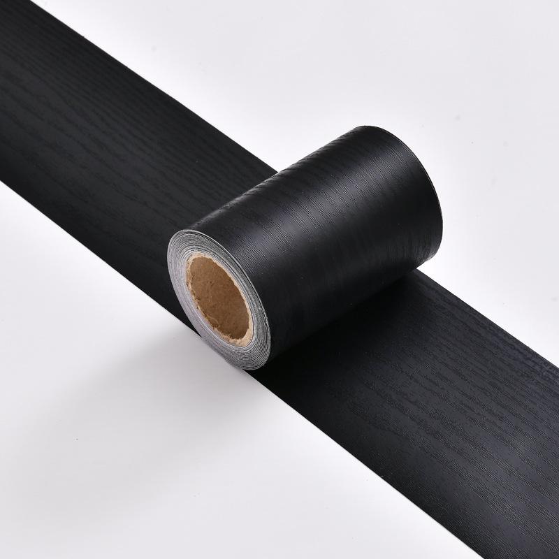 Самоклеящаяся накладка под дерево для плинтуса и дверной коробки - Водонепроницаемая наклейка для реставрации мебели и подоконников.