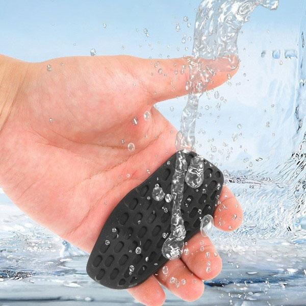 Silicone Non-slip Palm Grip Fitness Dumbbell Weightlifting Silicone Hand Guard Pad with Anti-slip Grip Handle