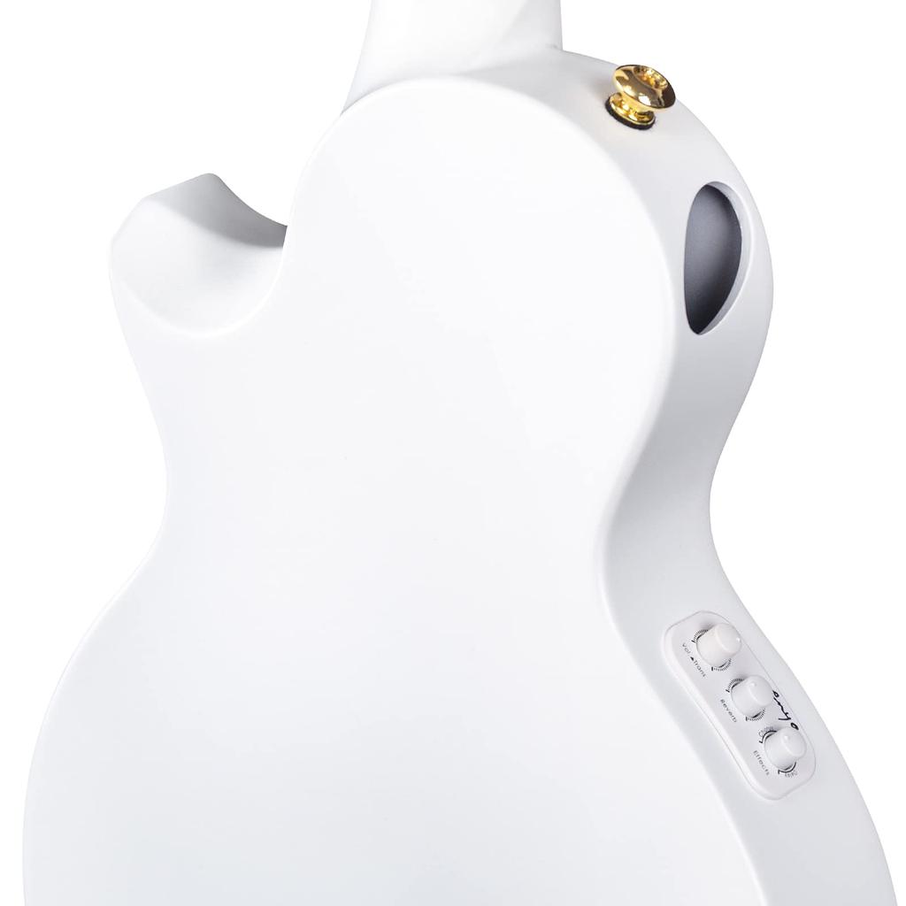 Enya Nova UE Pro Carbon Electric Acoustic White 26-inch [AcousticPlus Ukulele]