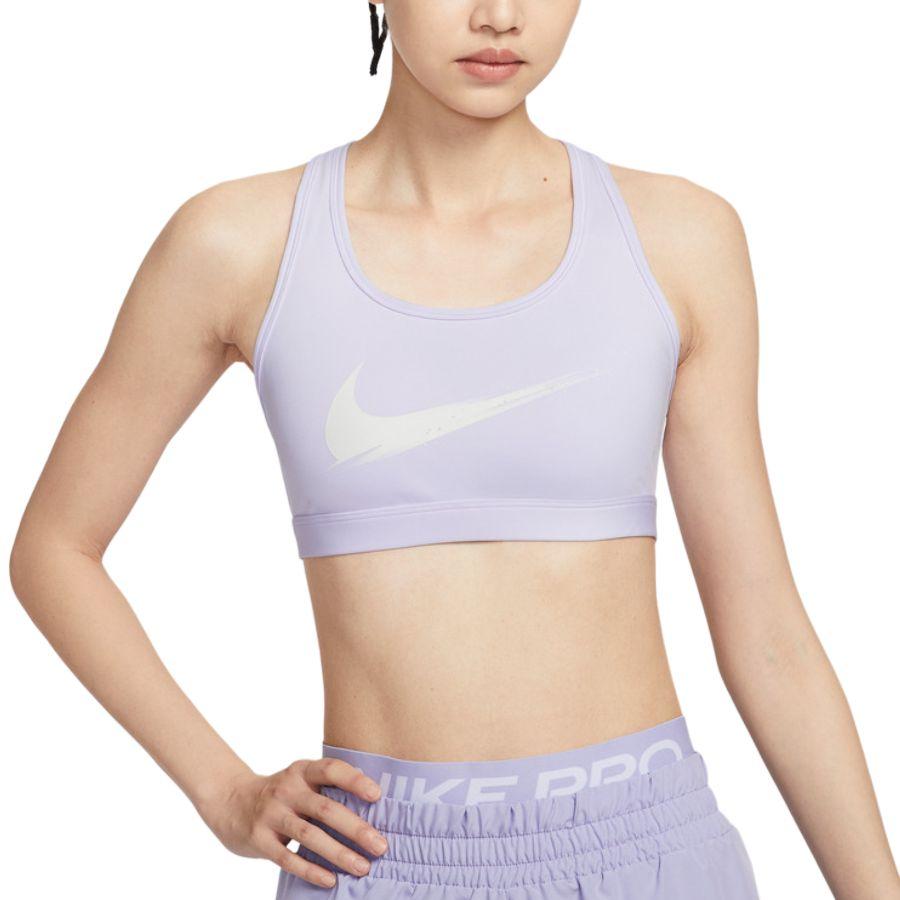 Nike Спортивное нижнее белье женское фиолетовое средняя поддержка IO0255-547
