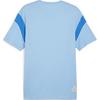 Puma Manchester City Ftbl Archive Color Block Logo Print Slim Fit T-Shirt Men T-Shirts Light-Blue 774389-09