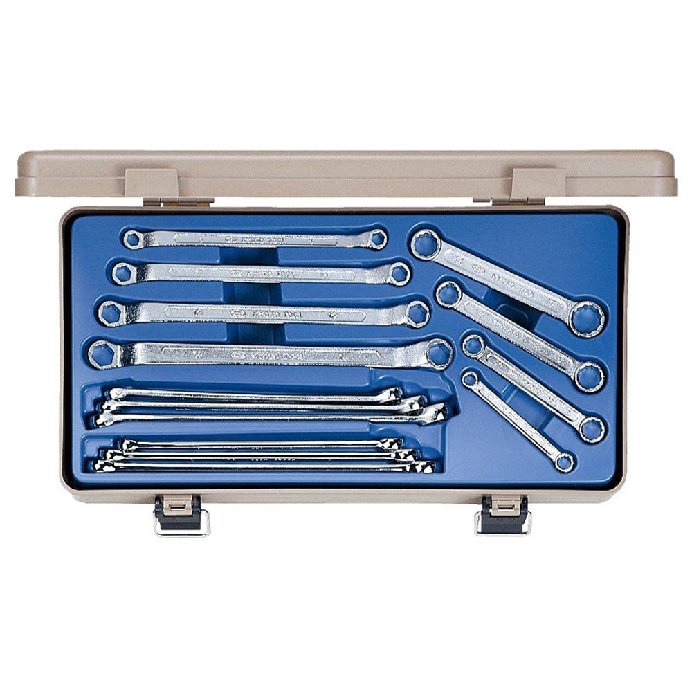 Kyoto Machinery Tools Box Wrench Set of 14 M215P (KTC)