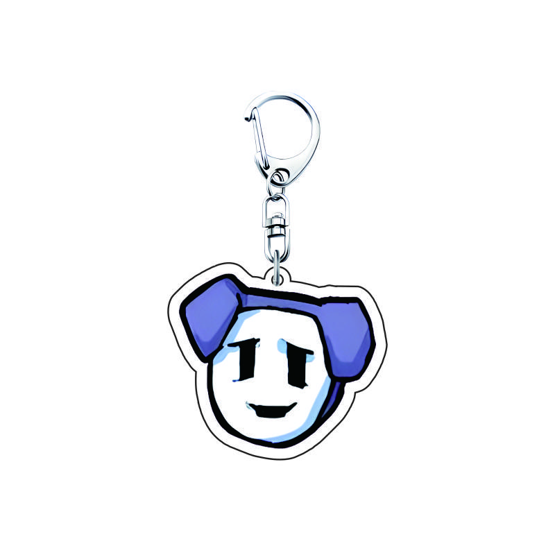 Игра Undertale Пиксельный брелок 6см Акриловый Санс Флоуи Папирус Азриэль подвеска машина брелок сумка аксессуары аниме подарок