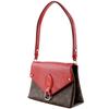 LOUIS VUITTON Saint Michel Shoulder Bag M44031 Brown / red Monogram canvas/Epi Leather Women Used