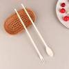 1 Pair Extra Long 30.5Cm Cooking Chopsticks  Pot Chopsticks Frying Noodle Chopsticks Silicone Anti-Slip Chopsticks