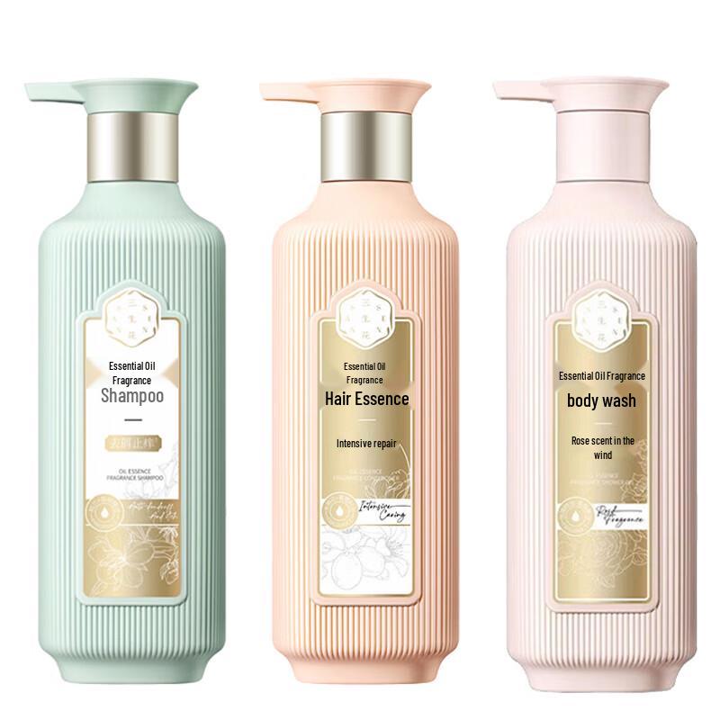 Sansheng Flowers Essential Oil Fragrance Hair & Body Care Set
