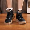 Snow Boots for Women, Winter with Plush and Thick Anti Slip Cotton Shoes, Women's Boots, Warm and Cold Resistant Cotton Boots