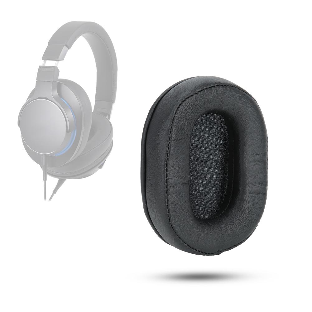 Комплект из 2 черных сменных амбушюр для наушников, подходит для ATH MSR7 M20 M30 M50X M20 M40 M40X SX1