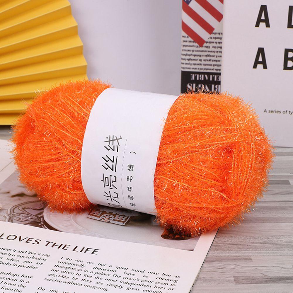 DIY Knitting Soft Chunky Crochet Sparkle 100g Knitting Wool Yarn Tinsel