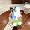 Чехол для телефона с персонажами Бубу и Дуду для IPhone 16 15 14 13 12 11 17 Pro MAX Plus Pro Матовый противоударный чехол