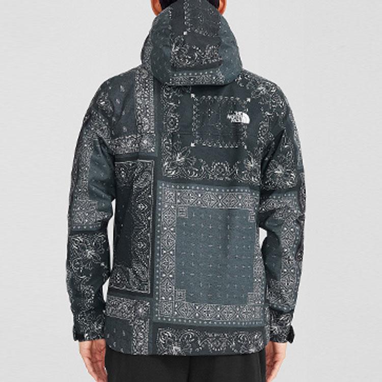 The North Face Водонепроницаемая и дышащая ветровка мужская черная NF0A7QPN-LJ7