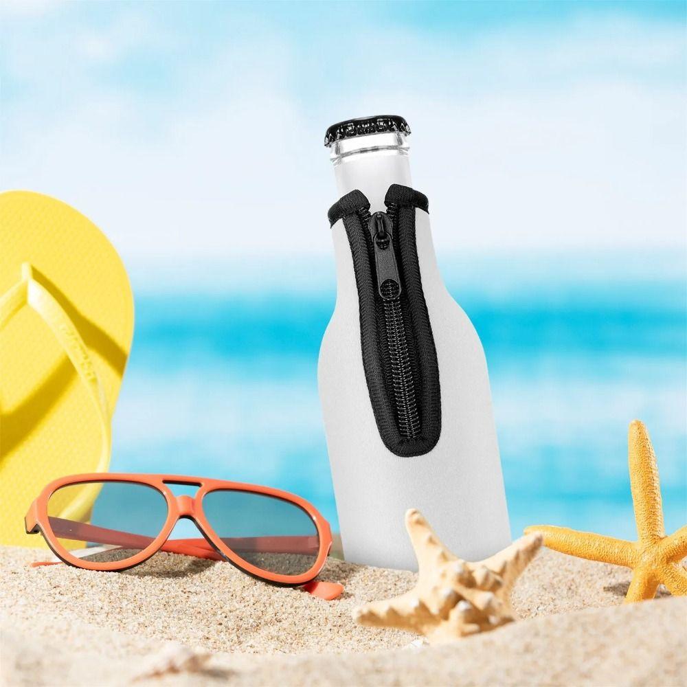 Insulation Beer Bottle Cover with Ring-pull Cup Sleeve High Quality Cup Pouch Party