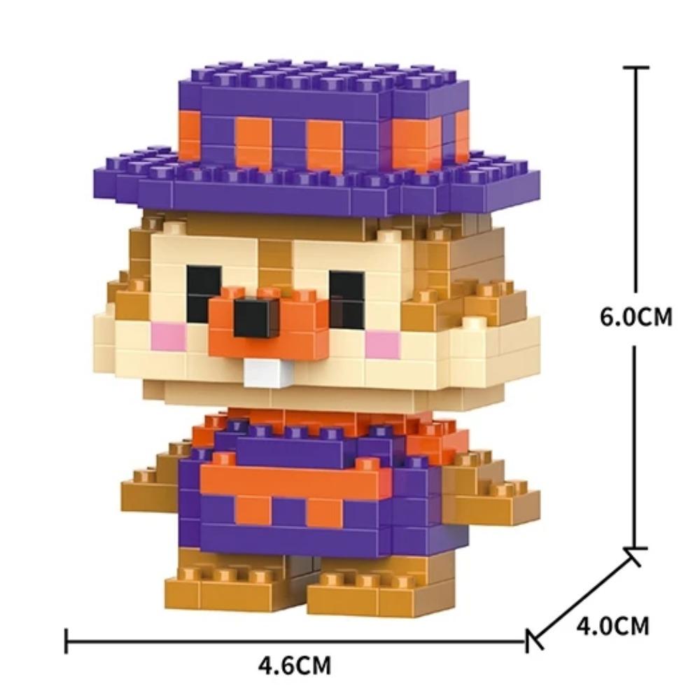 Дисней Аниме Принцесса Строительные блоки Стич Микки Маус мини Фигурки игрушки-экшн Блоки Игрушки Кирпичики Сборные игрушки Детские подарки