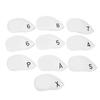 10PCS Korea Flag Number Golf Iron Covers Set Golf Iron Head Covers Protective Golf Stick Iron Covers