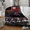 Flamengo Flannel Blanket Soft All-Season Throw, Design for Camping, Car Travel, Hiking Sofa, Bed, Office Perfect Gift for Parties