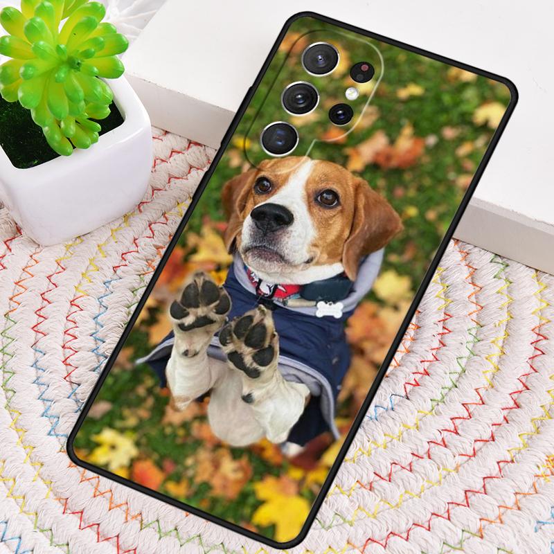 Чехол для телефона с принтом щенка бигля для Samsung Galaxy note 10 pro S26 Ultra S23 S24 FE S25 S21 S22 PLUS ударопрочный